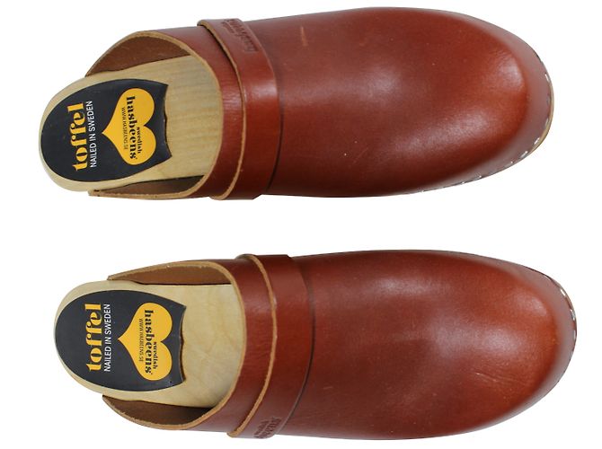 Swedish Hasbeens Clogs Brown - view 2