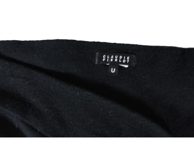 Sciarpa nera Claudie Pierlot Nero - vista 3