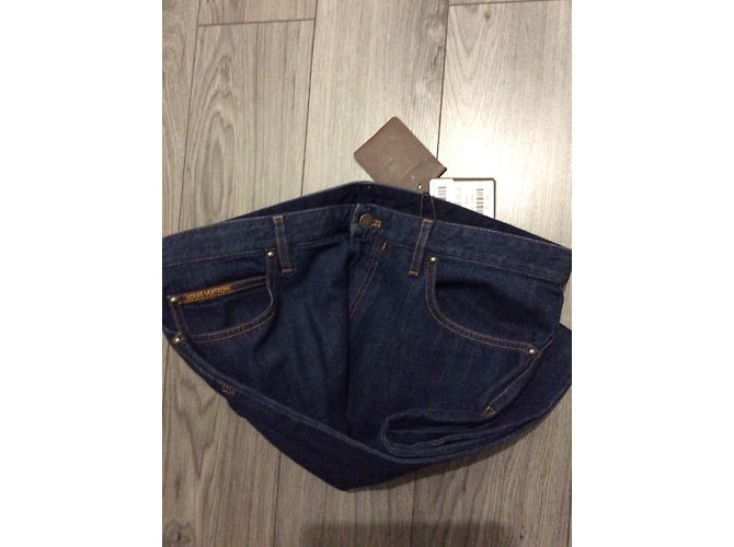 Louis Vuitton Pantaloni Blu - vista 5