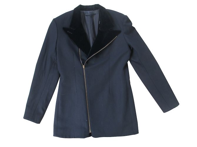 Abrigo Jean Paul Gaultier Negro de Algodón Talla 38 - vista 2