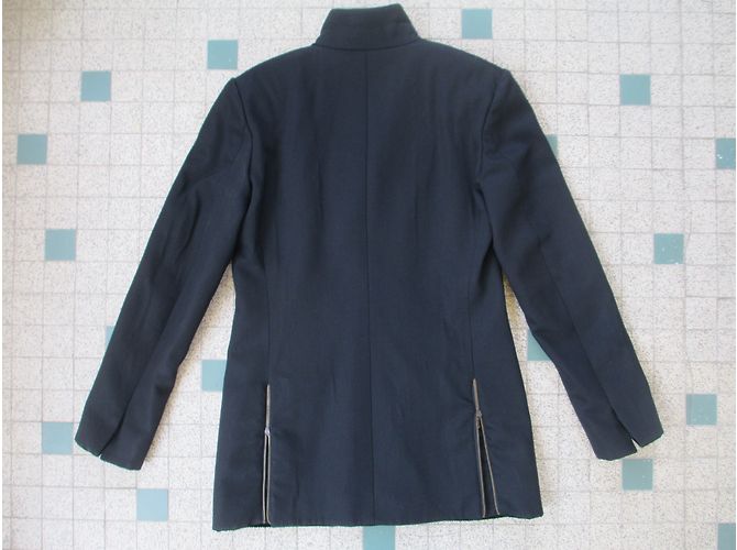Abrigo Jean Paul Gaultier Negro de Algodón Talla 38 - vista 7