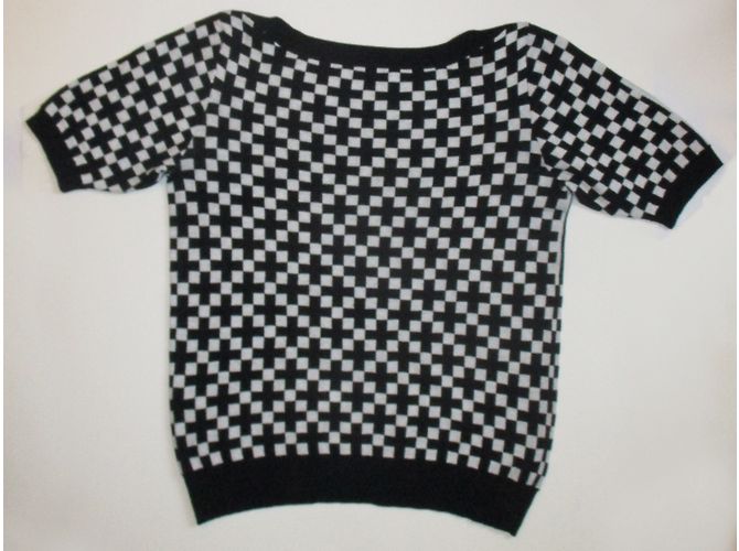 Jc De Castelbajac Pull damier - vue 2