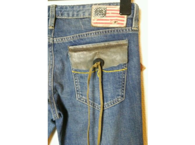 Vaqueros de denim azul Polo Ralph Lauren campana - vista 3