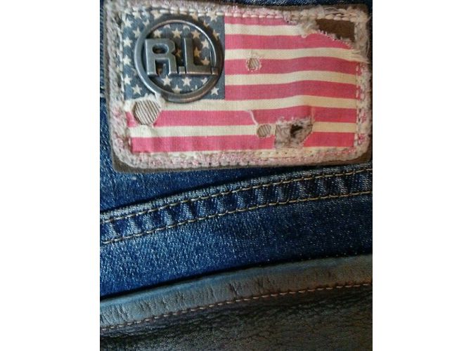 Vaqueros de denim azul Polo Ralph Lauren campana - vista 7