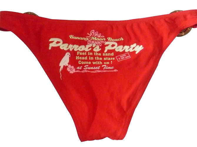 Autre Marque Traje de baño de dos piezas Banana Moon rojo Roja - vista 2