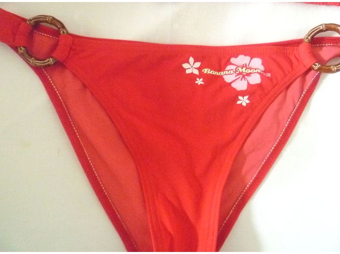 Autre Marque Traje de baño de dos piezas Banana Moon rojo Roja - vista 3