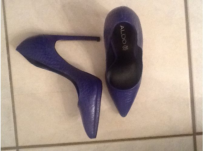 Aldo Heels Blue - view 4