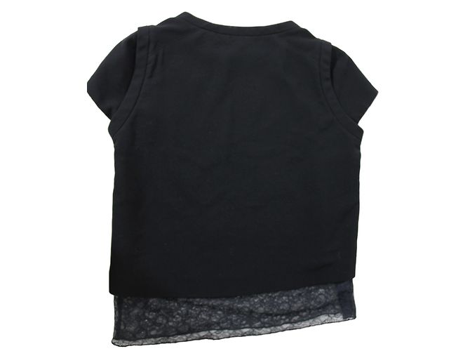 Top de encaje negro Maje - vista 2