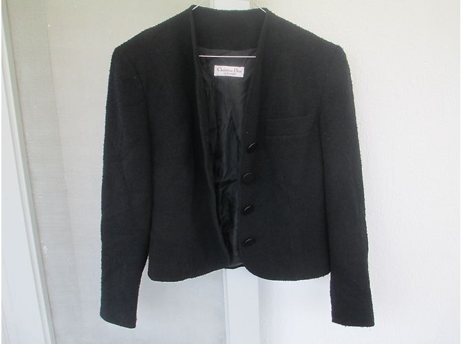 Christian Dior Black Wool Jacket - view 3