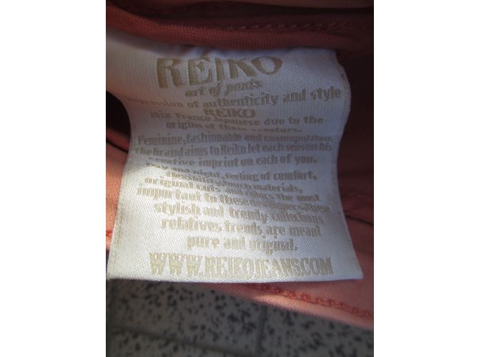 Reiko Pantalones, polainas Melocotón - vista 7