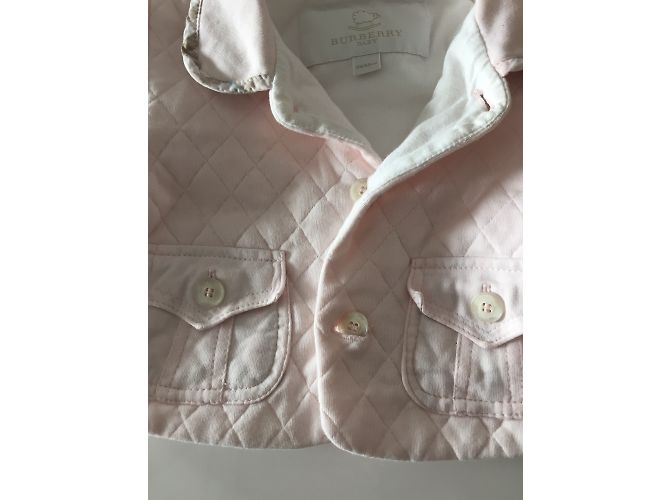 Burberry Steppjacke rosa Baumwolle 6 Monate Pink - Ansicht 3