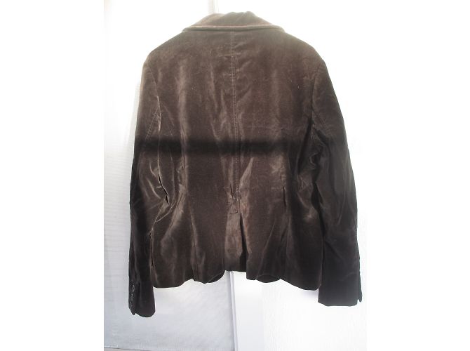 Gap Jacke aus schwarzem Samt Größe 38 - Ansicht 2