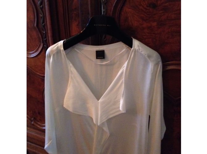 Pinko Seidenbluse Weiß - Ansicht 2