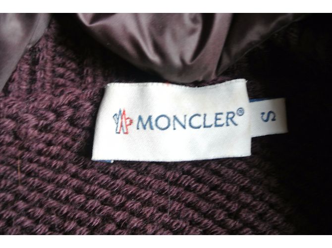 Moncler Wollkleid Dunkelrot Bordeaux - Ansicht 4