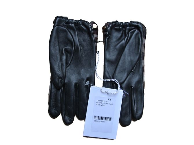 Givenchy Sublime par Handschuhe aus Kalbsleder mit Leopardenmuster Mehrfarben - Ansicht 2