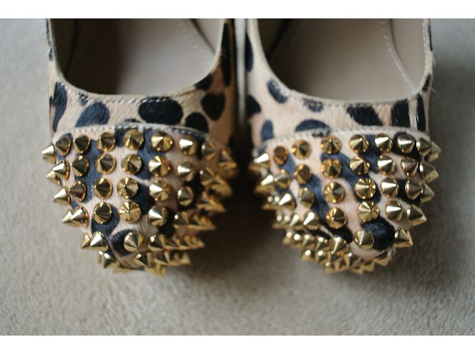 Décolleté Steve Madden Leopardato in Pelle di Vitello 37 Stampa leopardo - vista 4