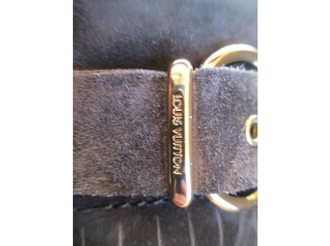Botas Louis Vuitton Marrones de Piel de Vitello Castaño - vista 7