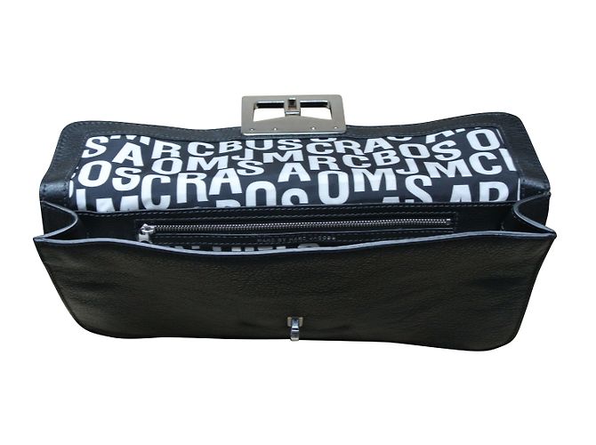 Pochette Marc by Marc Jacobs in pelle nera Nero - vista 2