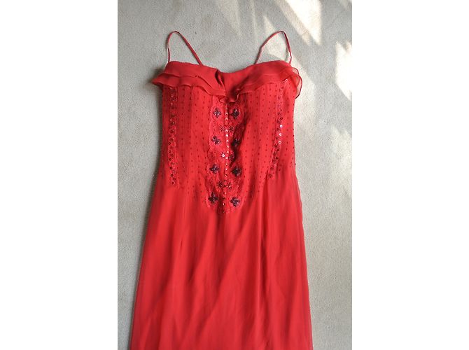 Vestido BDBA Rojo de Poliéster Roja - vista 3