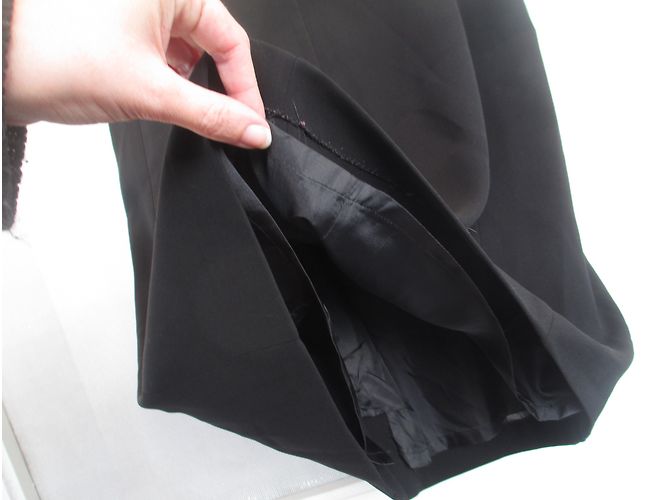 Autre Marque Schwarzes Polyesterkleid Größe 40 - Ansicht 5