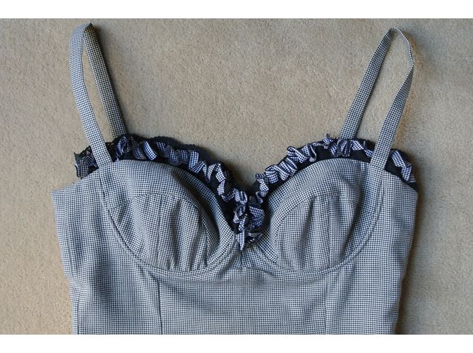 Abito Escada in lana e seta multicolore - vista 3