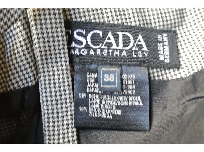 Abito Escada in lana e seta multicolore - vista 6