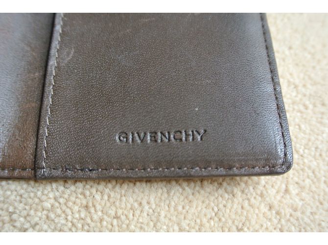 Givenchy Leather Wallet Brown - view 4