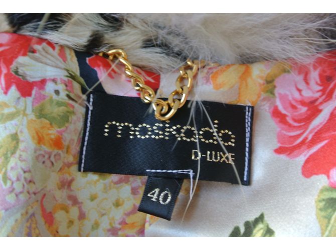 Autre Marque Abrigo de piel estampado leopardo Estampado de leopardo - Ansicht 6