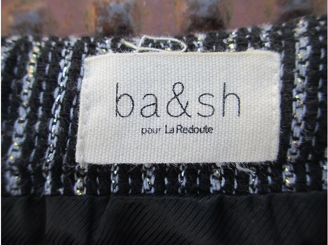 Bash Ba&sh Skirt Golden Polyester Size 40 - view 4