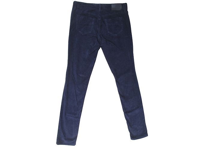Comptoir Des Cotonniers Neuffons Pantalones de Algodón Ciruela - vista 2