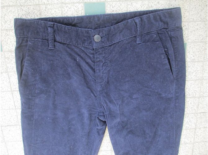 Comptoir Des Cotonniers Neuffons Pantalones de Algodón Ciruela - vista 3