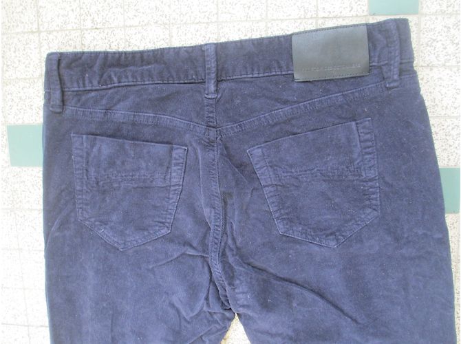 Comptoir Des Cotonniers Neuffons Pantalones de Algodón Ciruela - vista 4