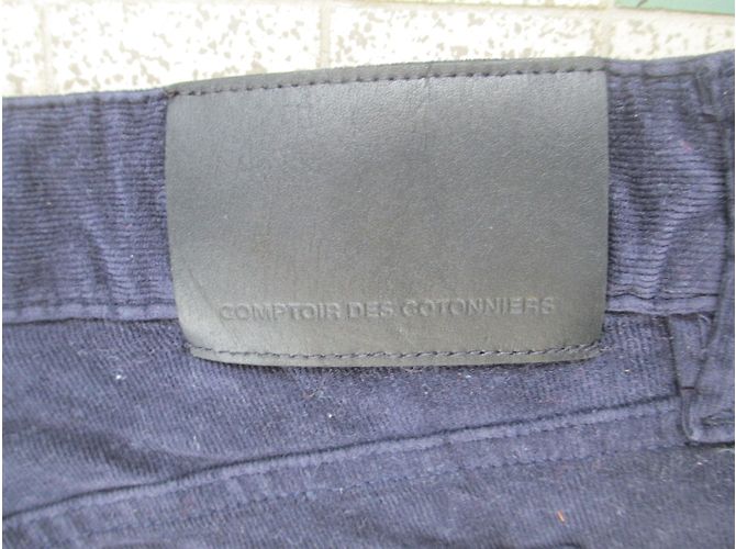 Comptoir Des Cotonniers Neuffons Pantalones de Algodón Ciruela - vista 5