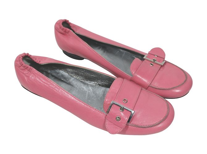Autre Marque Minelli Ballerinas aus Leder Rosa Größe 40 Pink - Ansicht 2