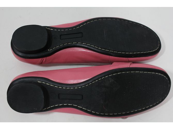 Autre Marque Minelli Ballerinas aus Leder Rosa Größe 40 Pink - Ansicht 5