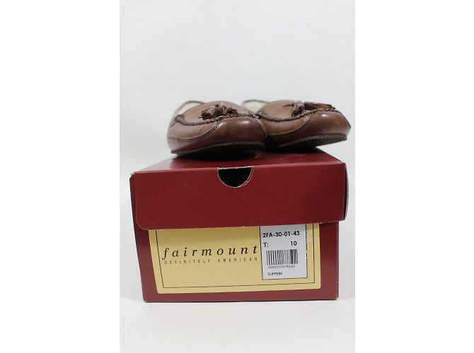 Mocassini Fairmount in pelle marrone - vista 10