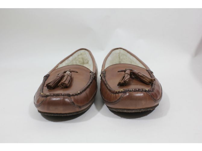 Mocassini Fairmount in pelle marrone - vista 3