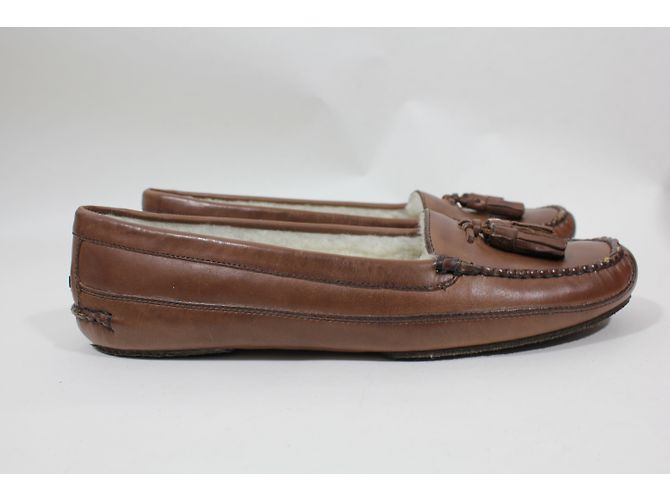 Mocassini Fairmount in pelle marrone - vista 4