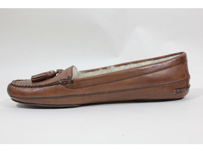 Mocassini Fairmount in pelle marrone - vista 5