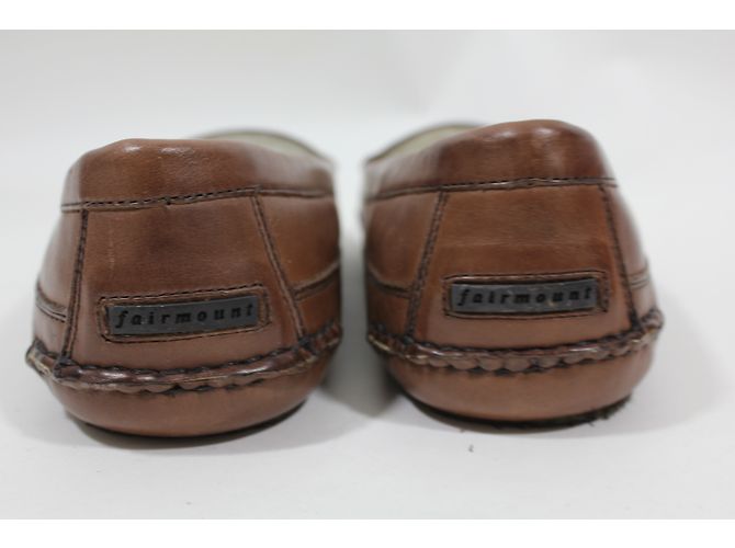 Mocassini Fairmount in pelle marrone - vista 7