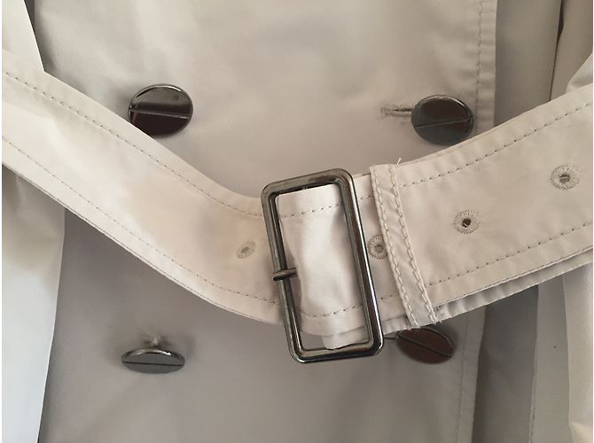 Gerard Darel Trenchcoat Weiß Polyester - Ansicht 3