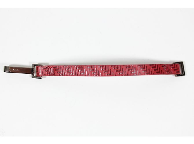 Pulseira Lancel de couro vermelho - vista 4