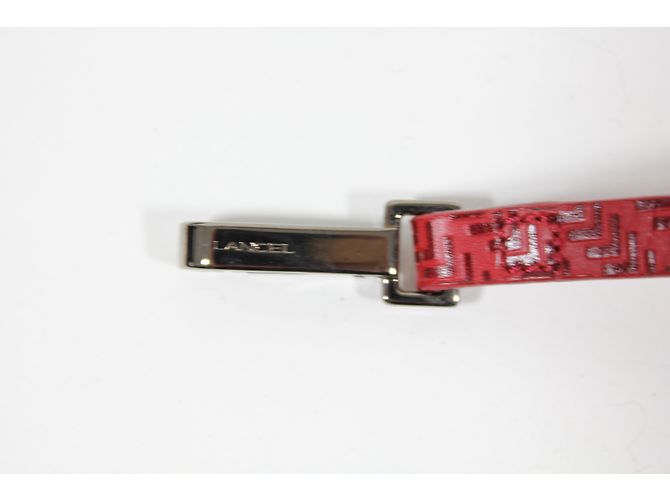 Pulseira Lancel de couro vermelho - vista 5