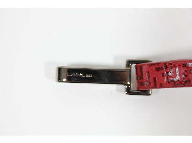 Pulseira Lancel de couro vermelho - vista 6