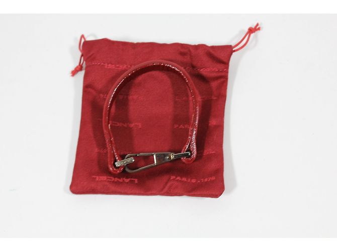 Pulseira Lancel de couro vermelho - vista 8