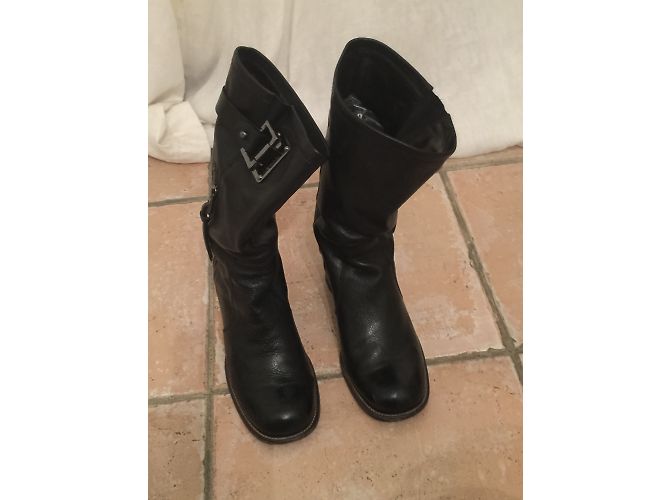 Botas Barbara Bui de cuero negro - vista 5