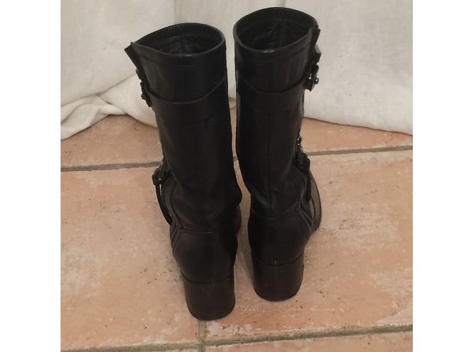 Botas Barbara Bui de cuero negro - vista 6