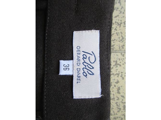 Falda marrón Pablo De Gerard Darel de poliéster talla 36 Castaño - vista 4