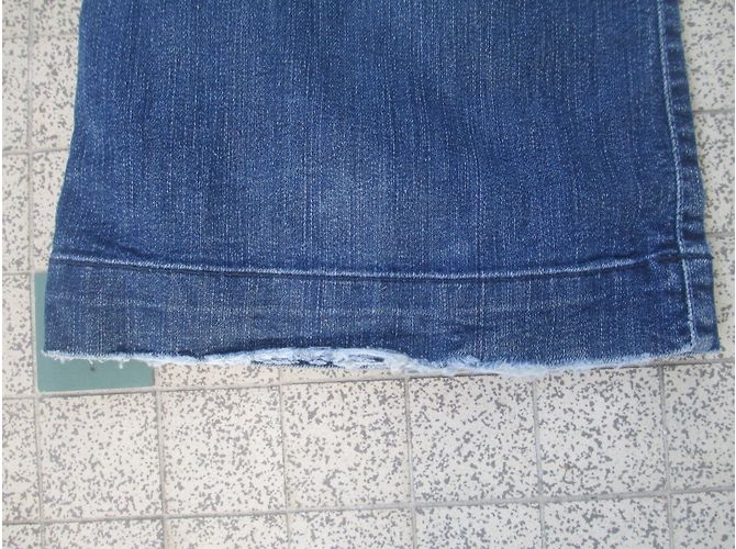 Vaqueros Boot Cut 7 For All Mankind Azules Algodón Talla 31 - vista 5