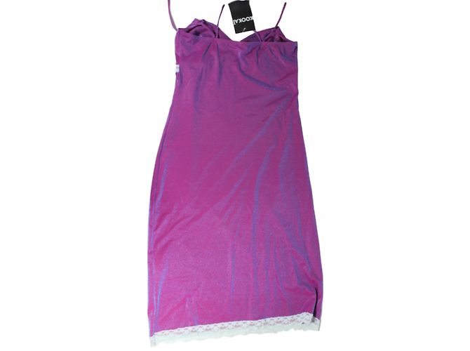 Autre Marque Babydoll Kookai Estampado de Uva Fucsia - vista 2